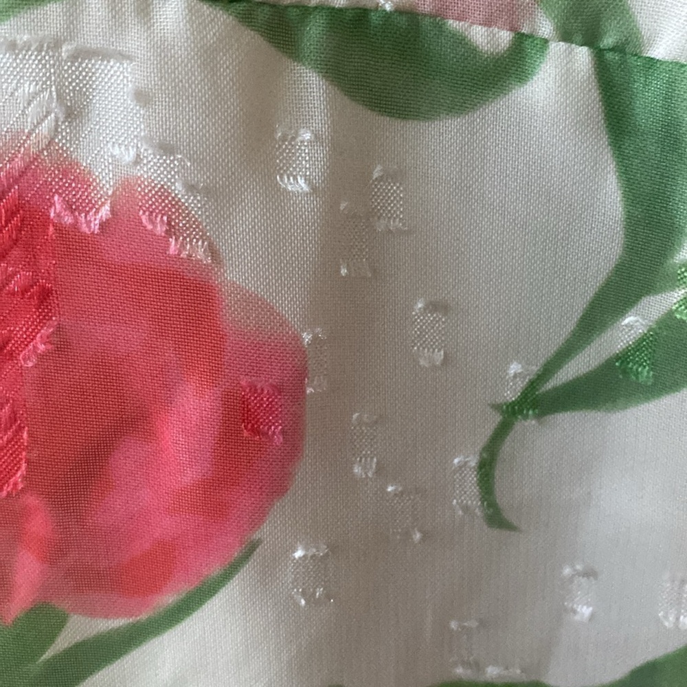 Commense Cream, Rose and Green Floral Dress XS NWT - Picture 6 of 16